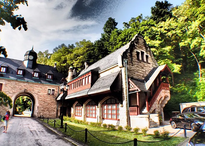 Schloss Wolfsbrunnen Отель Schwebda